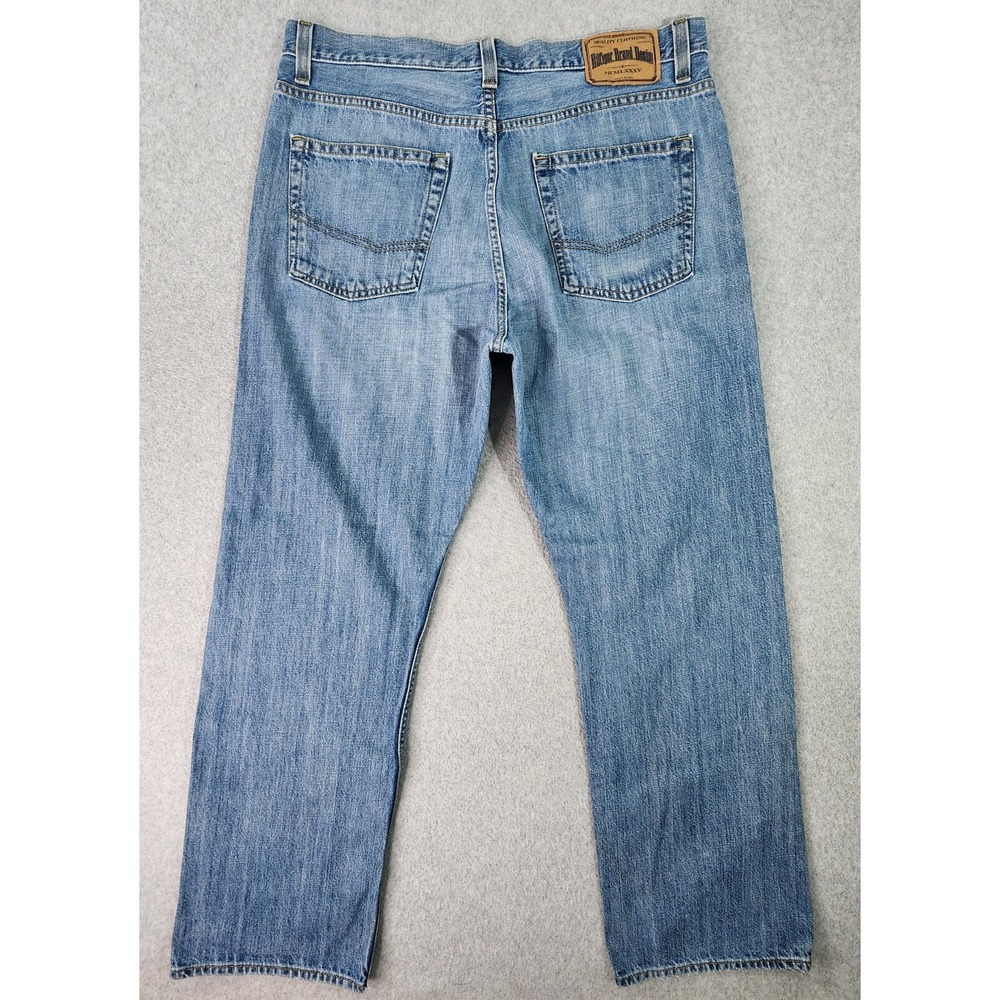 Tommy Hilfiger Denim Relaxed Freedom Jeans Mens 35x30‎ Blue Straight Leg Denim - Picture 9 of 16